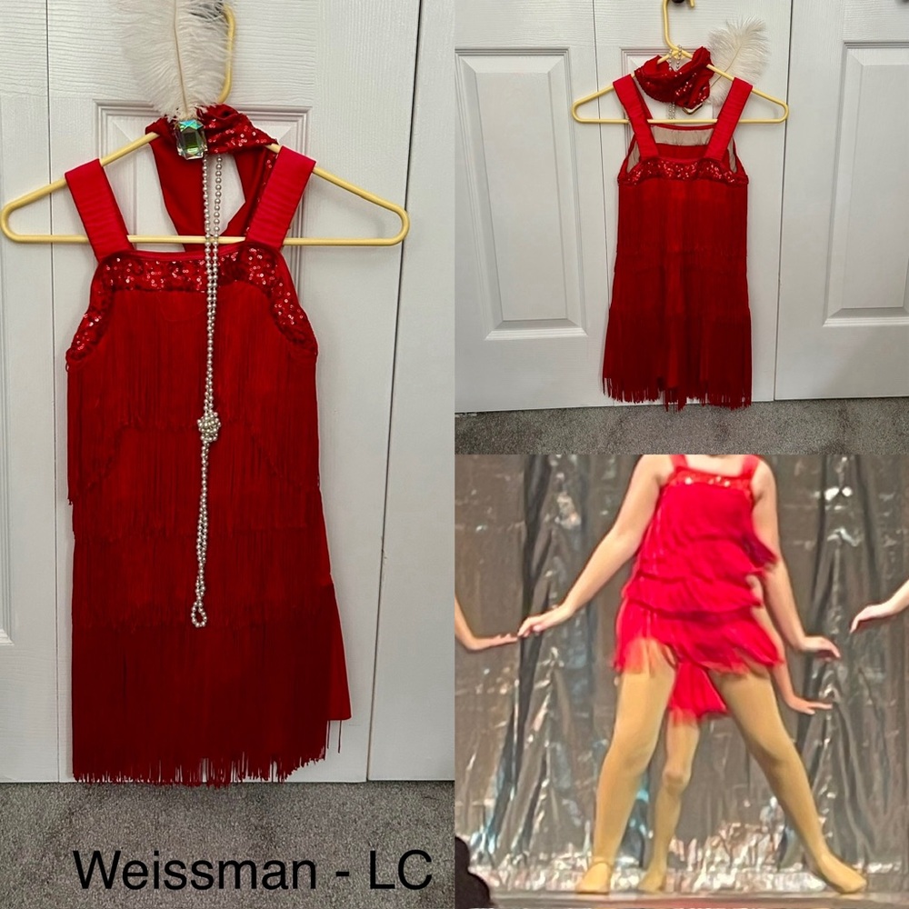 Kids flapper style costume